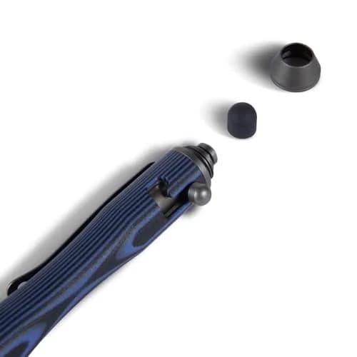 Cool Hand 5.7'' G10 EDC Bolt Action Pen, Touch Screen Stylus, Model 5375-N | Ergonomic large-hand grip, refillable, stylish navy thumbnail 7