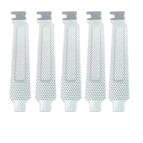daier White PCI Slot Covers 10PCS | Dust Filter Bracket for Computer Cases with Heat Dissipation (120 chars) thumbnail 1