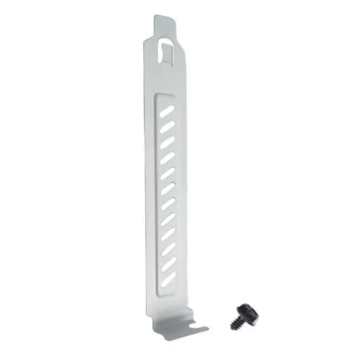 daier White 10PCS PCI Slot Covers with Screws | Dust Filter Bracket Expansion Blanking Plate for Computer Cases thumbnail 2