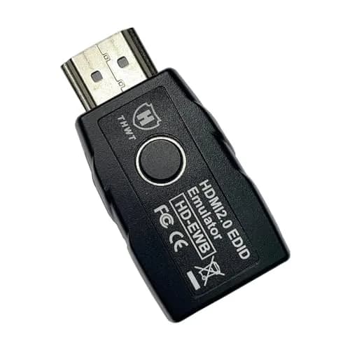 THWT HDMI 2.0 4K EDID Emulator (Model: HD-EWB) | Support Exact EDID Copy & Emulation, HDCP Passthrough, 4K@60Hz thumbnail 1