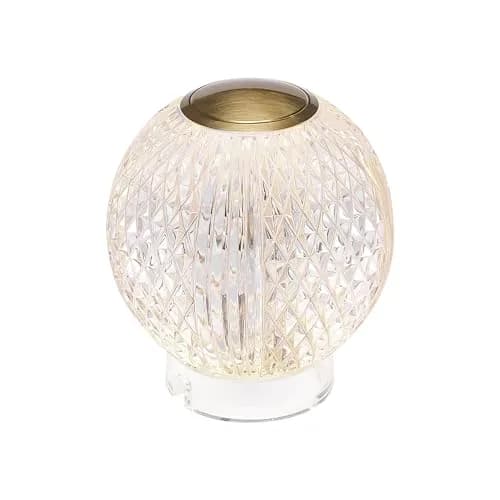 Alora Lighting Kuzco Marni 4in LED Table Lamp Natural Brass | Modern Transitional Design with 2W LED & Touch Dimming thumbnail 1