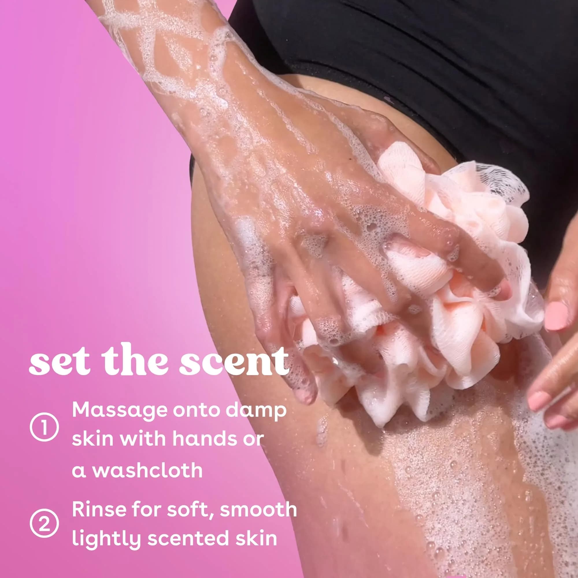eos Strawberry Dreams Creamy Gel Body Wash for Sensitive Skin, pH Balanced, 16 fl oz - view 6