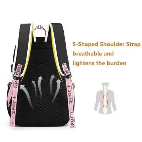 eTel Like Stray Kids Backpack Merch, 11.4 x 6.3 x 18.1in | Casual Book Bag with Laptop Compartment thumbnail 6