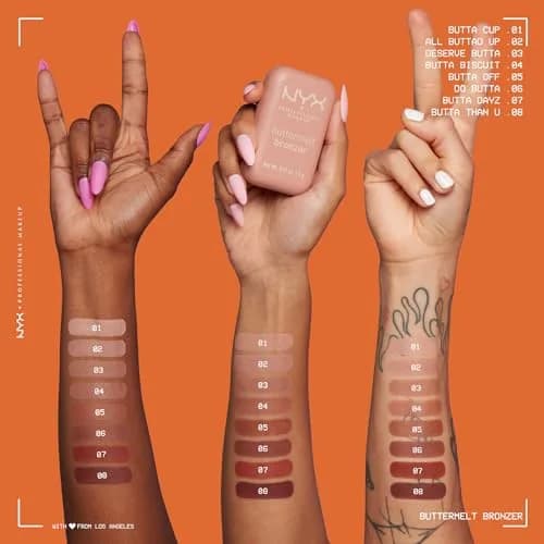 NYX PROFESSIONAL MAKEUP Matte Buttermelt Bronzer 0.17oz | Longwear, Vegan, Infused with Butters thumbnail 7