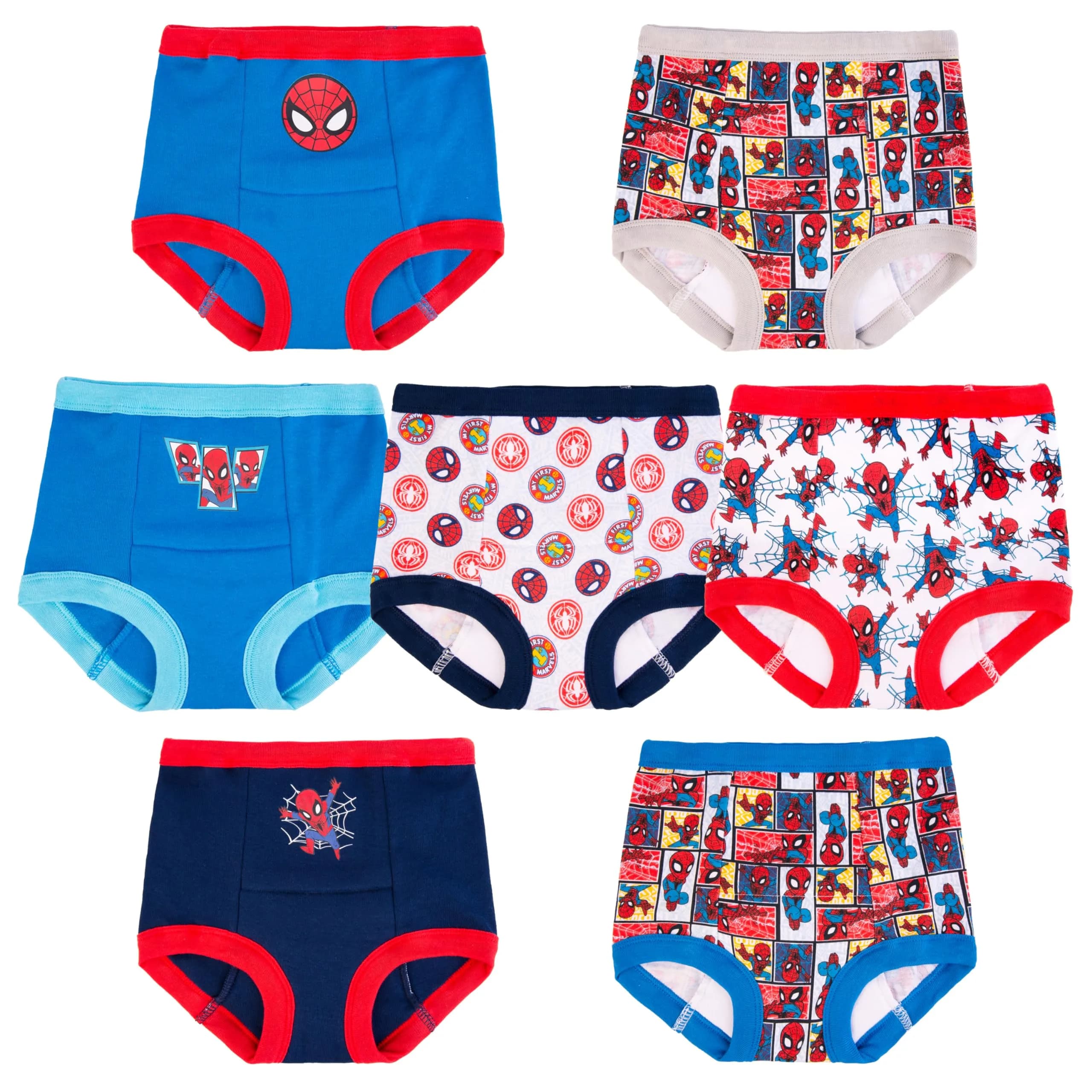 Marvel Superhero Potty Training Pants Size 2T | Cotton Comfort & Success Chart (120 chars) — Spiderman Classic