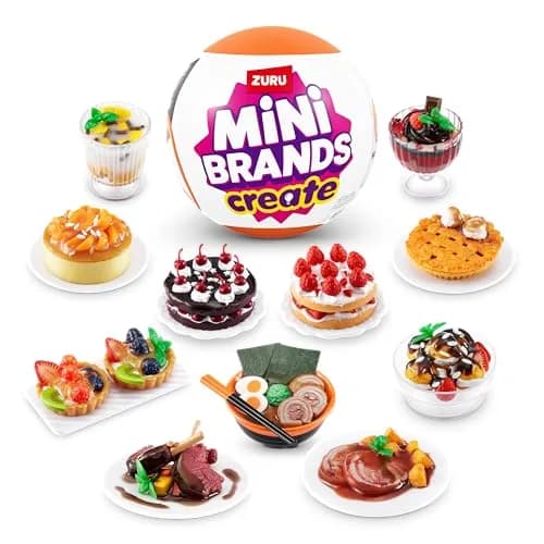 Mini Brands Master Chef Series 1 (2 Pack) | 11 Realistic Dishes, DIY Resin Play, UV Speed Set thumbnail 3