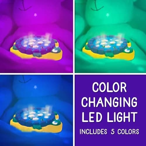 Creative Roots Mini Light Up Turtle Stepping Stone Craft Kit 11.4 cm (3.9 in.) | Color-Changing LED & Acrylic Paints thumbnail 4