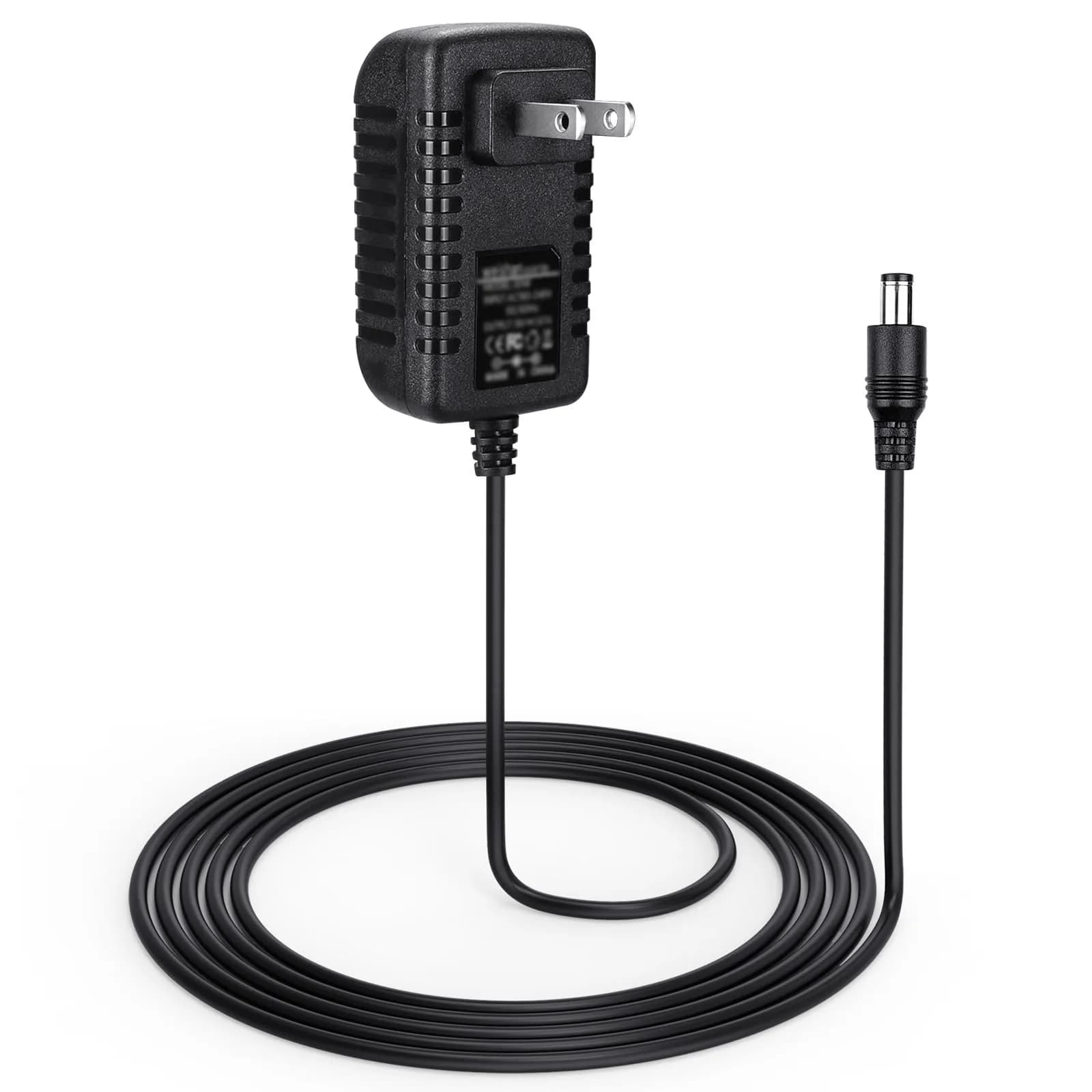 weishan 30W Power Cord Adapter for Echo Show 8 3rd, Show 10, 15, 21 & Echo 4th Gen | 1.5m Black, 18V, 30W — Black