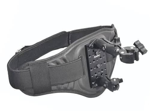 Fotoleey Back Bar Waist Strap Mount for Insta360 X6/X5/X4/X3, GoPro & DJI | Adjustable, Vibration Dampening, 360° Rotation thumbnail 2
