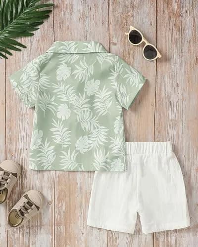 YALLET Toddler Boy Clothes Summer Outfits 4-5T | Casual Beach Style for Boys thumbnail 8
