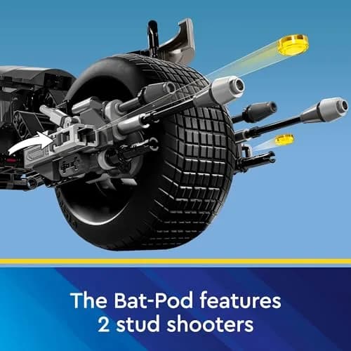 LEGO DC Batman Construction Figure & The Bat-Pod Bike 713 pcs | Ages 12+ Superhero Building Toy thumbnail 5