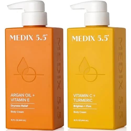 Medix 5.5 Vitamin C + Argan Oil Cream 2-Piece Skin Care Set | Brightening & Anti-Aging Moisturizer thumbnail 1