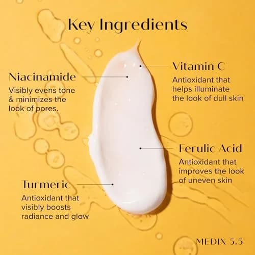 Medix 5.5 Vitamin C + Argan Oil Cream 2-Piece Skin Care Set | Brightening & Anti-Aging Moisturizer thumbnail 3