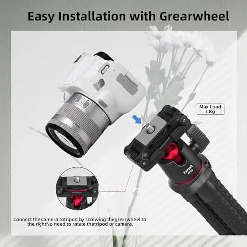 Famall Mini Flexible Tripod with Remote for Phone & Camera | Compact Support for Creators thumbnail 5