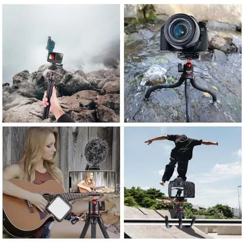 Famall Mini Flexible Tripod with Remote for Phone & Camera | Compact Support for Creators thumbnail 8