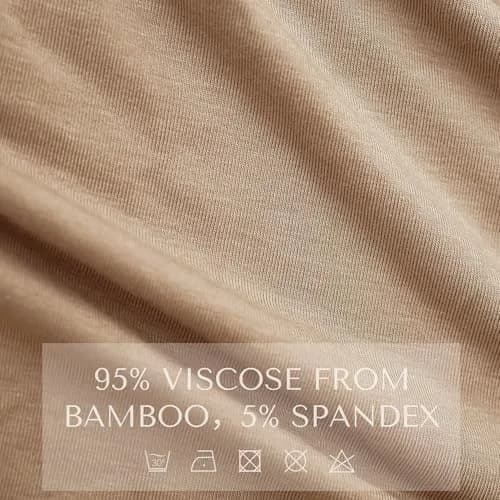 Konssy Rayon Made from Bamboo Nursing Cover for Breastfeeding, Clay, 1 Unit | Soft, Breathable, and Stretchy Poncho for Privacy thumbnail 4
