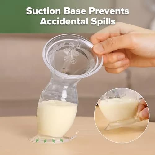 haakaa Gen.2 Manual Silicone Breast Pump 100ml (3.38 Fl Oz) | BPA-Free, Portable, Easy-Clean thumbnail 6