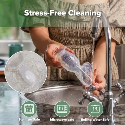 haakaa Gen.2 Manual Silicone Breast Pump 100ml (3.38 Fl Oz) | BPA-Free, Portable, Easy-Clean thumbnail 7