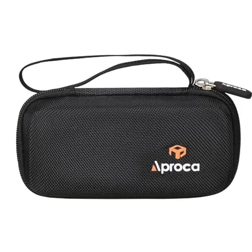 Aproca Black Carrying Case for SYNHOPE Water Flosser Oral Irrigator, 17.1cm (6.7in) | Hard EVA Protection thumbnail 3