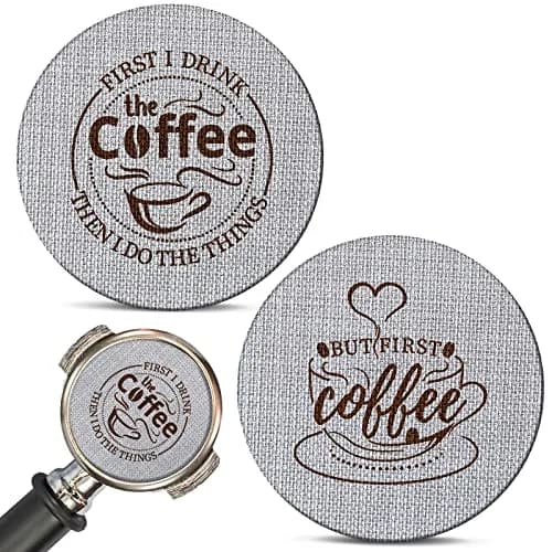 Yaomiao 58.5mm Espresso Puck Screen 1.7mm Thickness 150μm Mesh | 2-Pack Stainless Steel Reusable Coffee Filter thumbnail 1