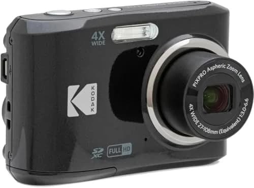 KODAK PIXPRO FZ45 Digital Camera 16MP 4x Optical Zoom 27mm Wide Angle 1080p HD Video 32GB Card Bundle | Beginner-Friendly Point-and-Shoot thumbnail 3