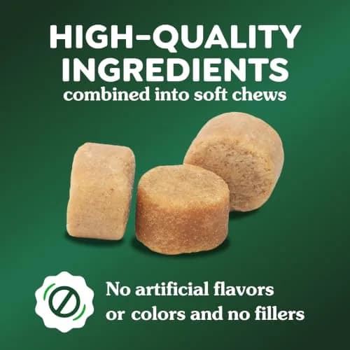 Greenies Hip & Joint Soft Dog Chews, Chicken Flavor, 30 Count | Supports Mobility & Flexibility thumbnail 5