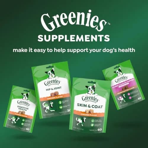 Greenies Hip & Joint Soft Dog Chews, Chicken Flavor, 30 Count | Supports Mobility & Flexibility thumbnail 8