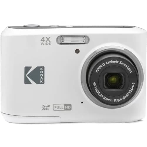 KODAK PIXPRO FZ45 Digital Camera White 16MP 4x Optical Zoom | Easy Point-and-Shoot for Everyday Memories thumbnail 3