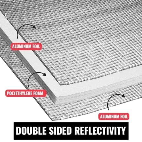 SEALTECH Reflective Insulation Roll 36" X 20' | Premium Foam Core Radiant Barrier for Energy Conservation thumbnail 5
