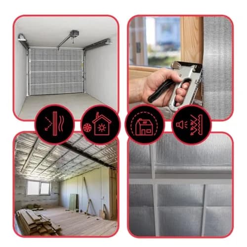 SEALTECH Reflective Insulation Roll 36" X 20' | Premium Foam Core Radiant Barrier for Energy Conservation thumbnail 4