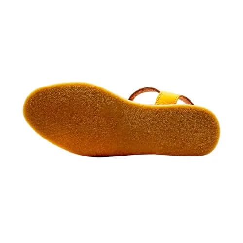 Sbicca Women's Acapulco Sandal, Mustard - 11 | Handwoven Leather Wedge with EVA thumbnail 8