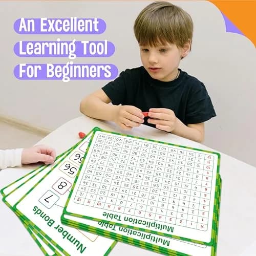 SpriteGru White Writing Board 12” x 9” | Double Sided Math Whiteboard for Kids & Students thumbnail 7