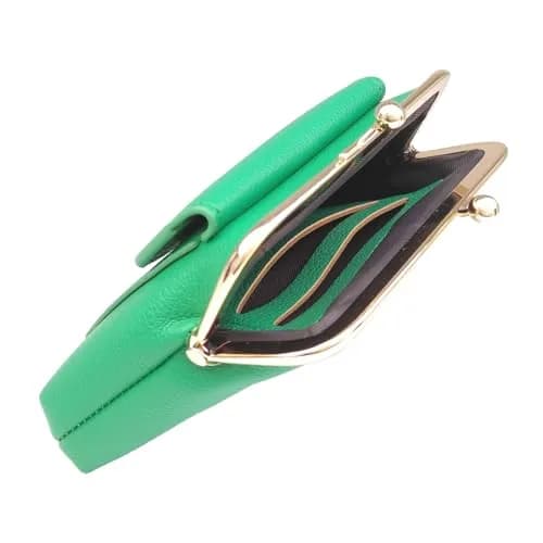 Lavogel Coin Purse with Credit Card Slot Kiss Lock Change Pouch for Women, 15.9cm (6.3") x 13.2cm (5.2") x 3cm (1.2") | Vintage Style for Coins & Cards thumbnail 5