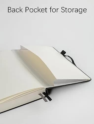 VOLINOTE Thick College Ruled Notebook with 366 Pages | A5 Leather Hardcover for Writing & Office Use thumbnail 5