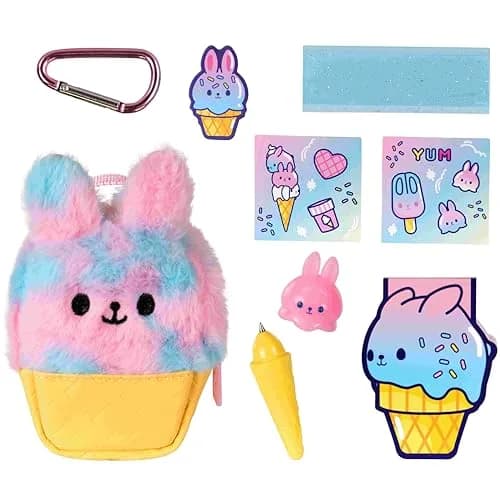 REAL LITTLES Scented Surprise Micro Backpacks 6-Pack | Food Themed with 5 Scented Stationery Surprises Each thumbnail 8