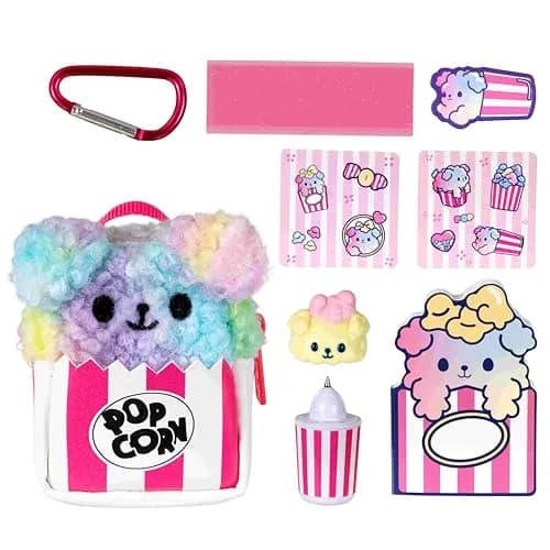 REAL LITTLES Scented Surprise Micro Backpacks 6-Pack | Food Themed with 5 Scented Stationery Surprises Each thumbnail 9