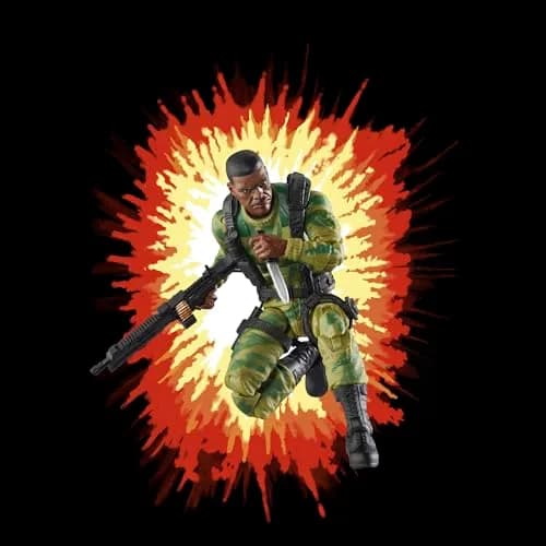 G.I. Joe Classified Series Retro Cardback SGT. Stalker, Collectible 6 Inch Action Figure with 8 Accessories thumbnail 2