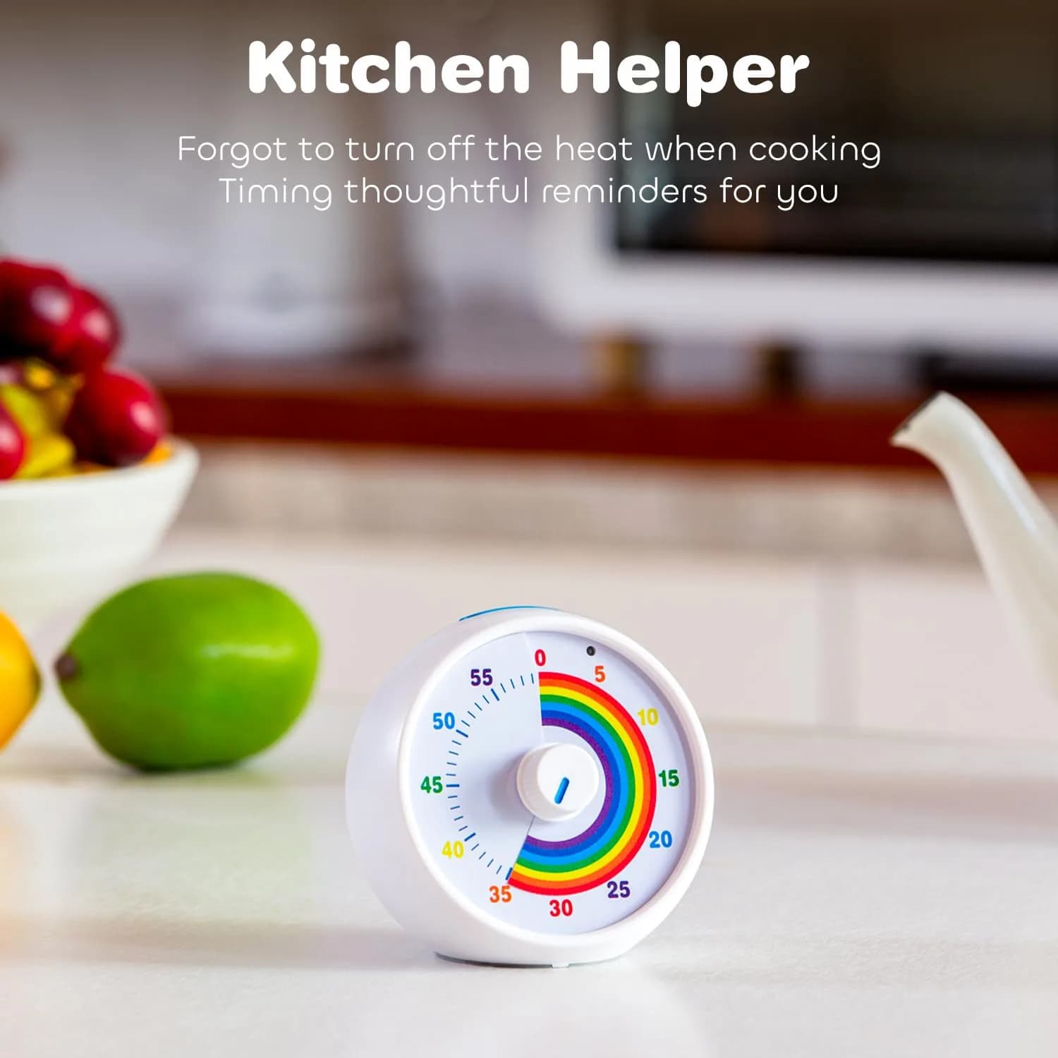 kiecky squirrel Visual Countdown Timer 60-Minute | Silent Operation Classroom Desk Timer - view 6