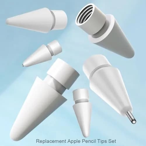 SIXFU Replacement Tips for Apple Pencil, Mix Precise Control Tips Set for Apple Pencil 2nd Gen/1st Gen/USB C | 6 Pack thumbnail 7