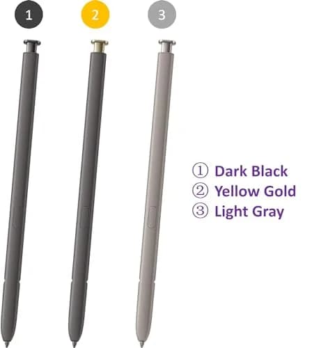 SLQ S Pen Replacement for Samsung Galaxy S24 Ultra 5G | 4096 Pressure Levels, Bluetooth, Yellow thumbnail 5