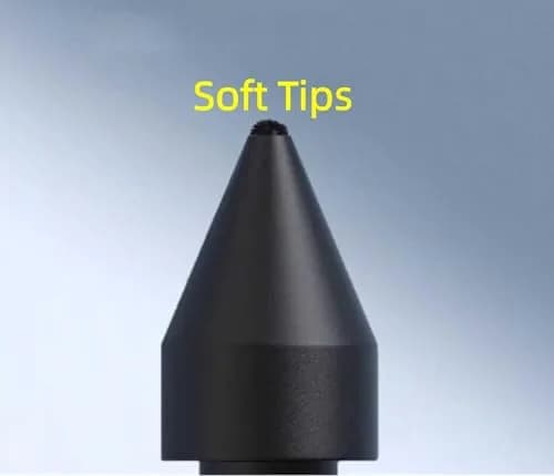 SLQ Black 5Pack Soft Tips Stylus Pen Nibs for Samsung Galaxy S24 Ultra | 4096 Pressure Levels thumbnail 2
