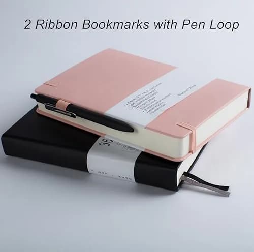 VOLINOTE Thick Bullet Notebook with 366 Numbered Pages, A5 Dotted Journal 186gsm (7.3"x5.7") | Acid-Free Paper for Smooth Ink Flow thumbnail 4