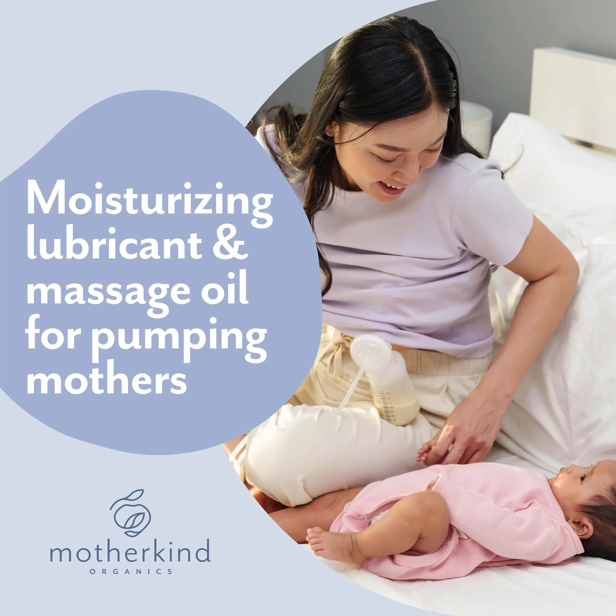 Motherkind Organics Pumping Spray Lanolin-Free USDA Organic 2 oz | Soothing Relief for Pumping Moms - view 3