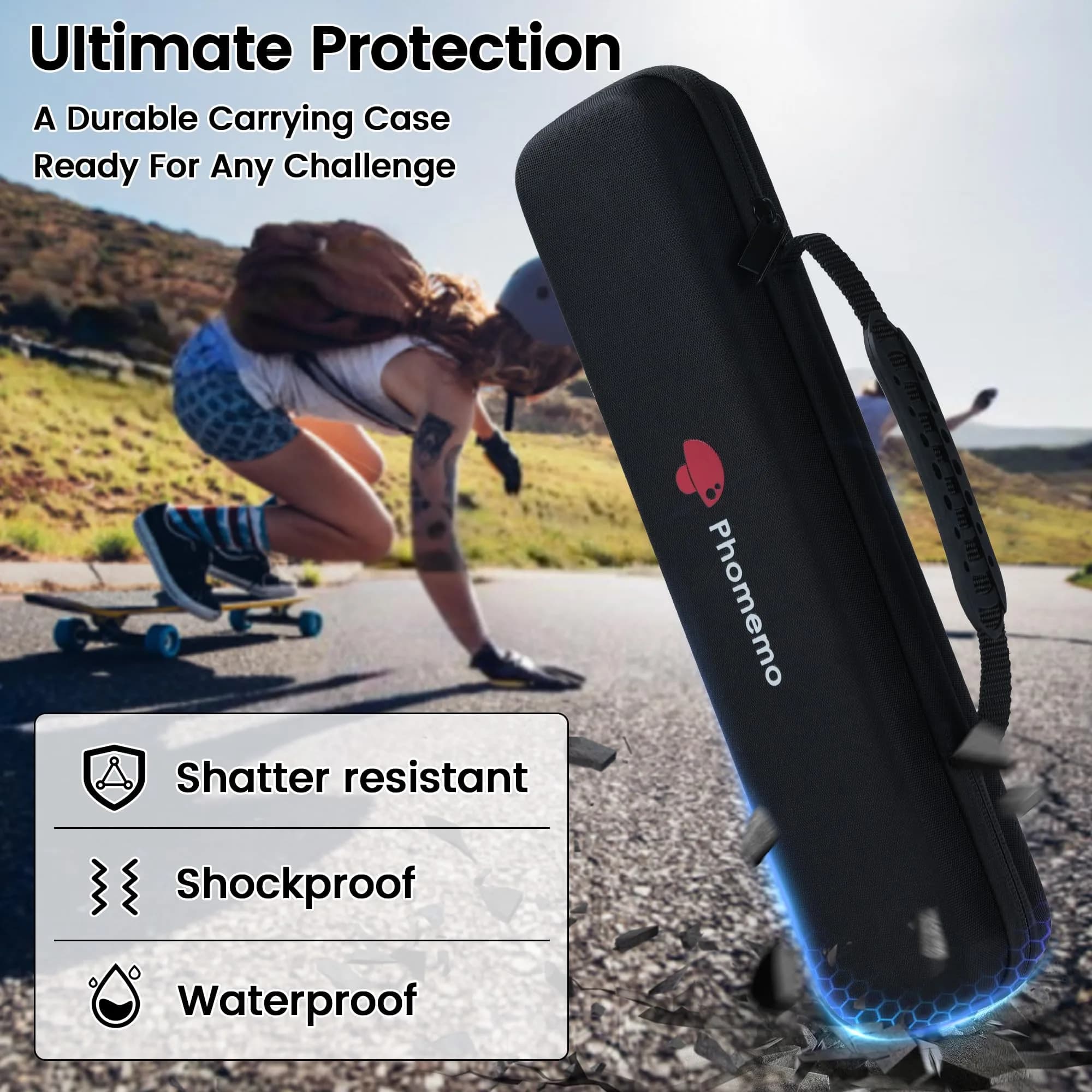 Phomemo M08F All Cases | 220V Compatible Carrier Bag Case for Portable Thermal Printers - view 6