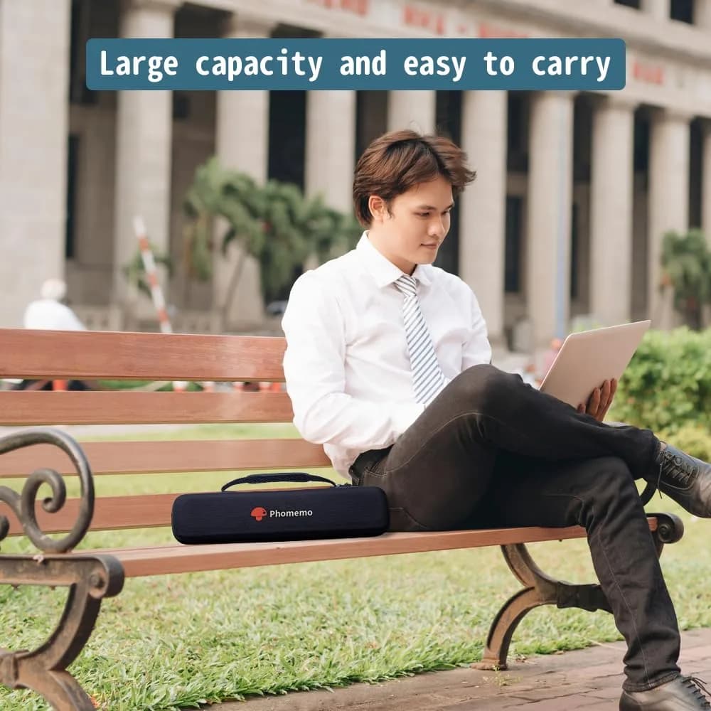 Phomemo M08F All Cases | 220V Compatible Carrier Bag Case for Portable Thermal Printers - view 7