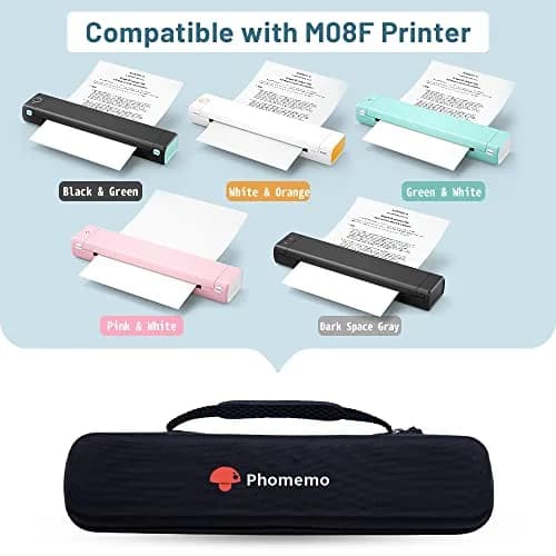 Phomemo M08F All Cases | 220V Compatible Carrier Bag Case for Portable Thermal Printers thumbnail 8