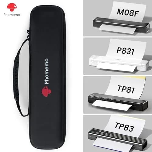 Phomemo M08F All Cases | 220V Compatible Carrier Bag Case for Portable Thermal Printers thumbnail 9