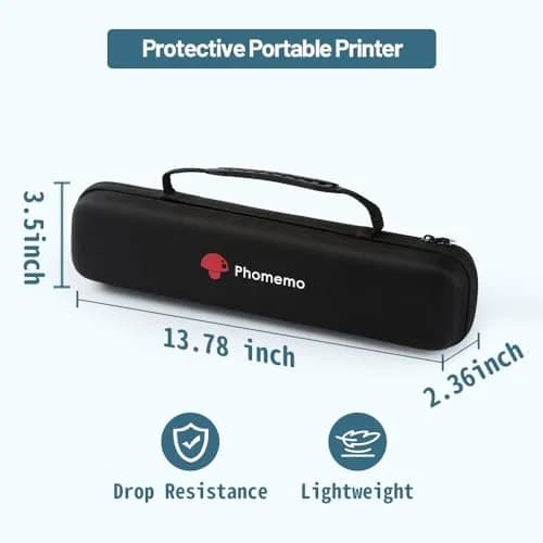 Phomemo M08F All Cases | 220V Compatible Carrier Bag Case for Portable Thermal Printers thumbnail 3