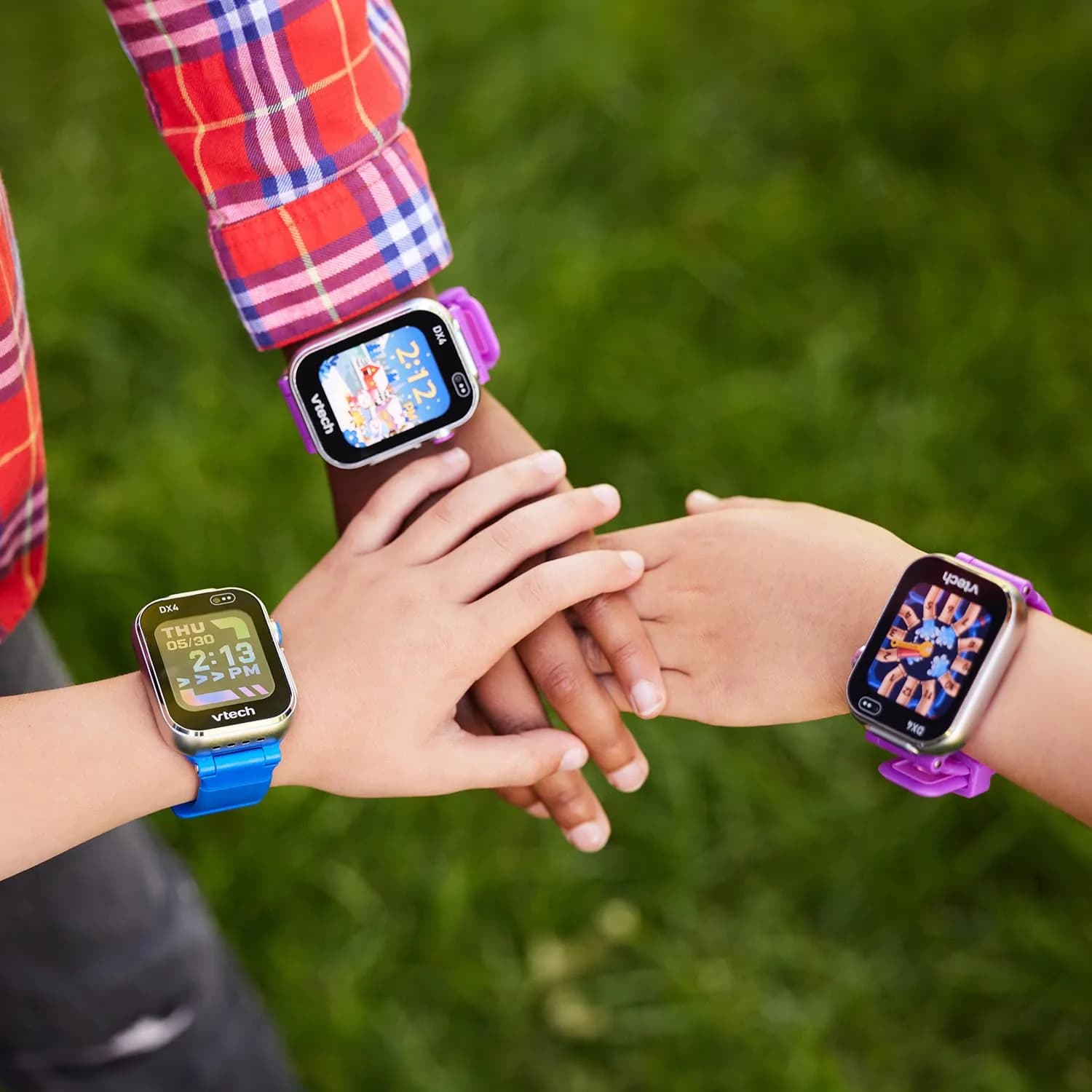 VTech KidiZoom Smartwatch DX4 Purple 22.5cm (8.9") | Splash-Proof Metal Body with Dual Cameras - view 8