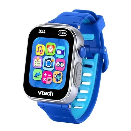 VTech KidiZoom Smartwatch DX4 Blue 22.6cm (8.9" x 0.6" x 1.7") | Dual Cameras, AR Games, Time Practice thumbnail 1